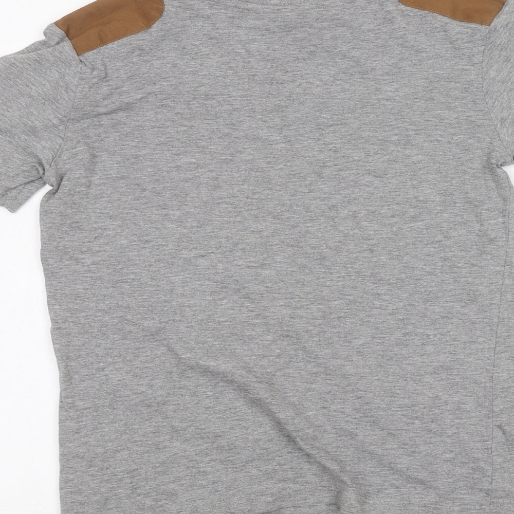 River Island Boys Grey   Basic T-Shirt Size 9-10 Years