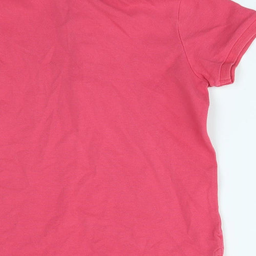 Matalan Boys Pink   Basic Polo Size 7 Years