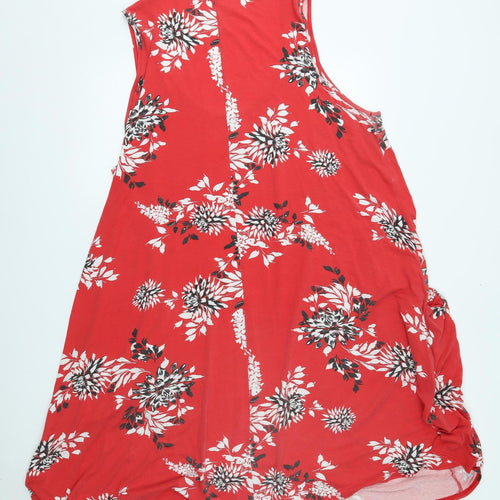Yours Womens Red Floral  A-Line  Size 24