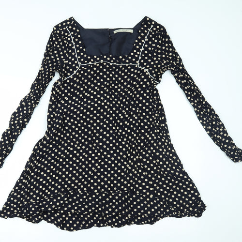 NEXT Womens Blue Polka Dot  A-Line  Size 12