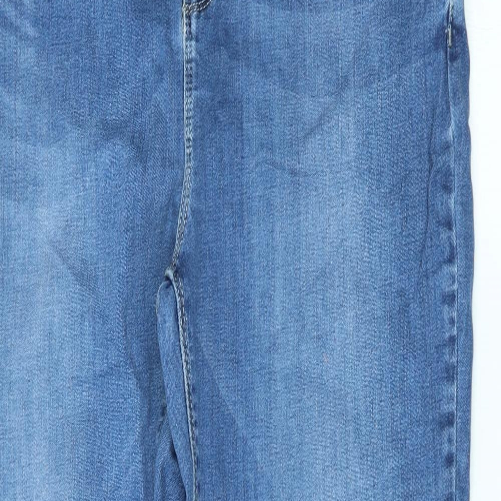 M&S Womens Blue   Straight Jeans Size 32 in L28 in
