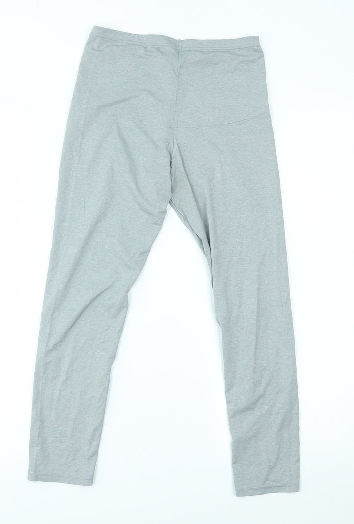 Flexees Womens Grey Leggings L21 in
