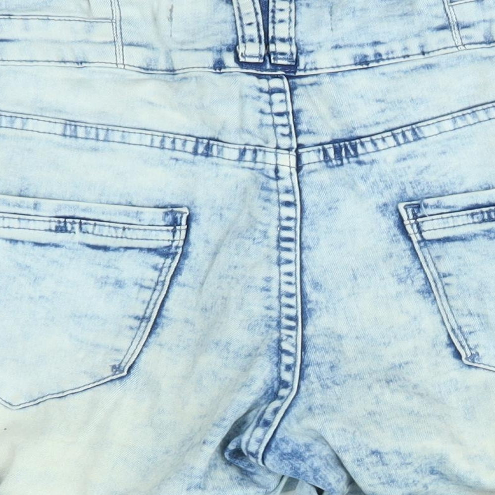 New Look Womens Blue   Hot Pants Shorts Size 10 -