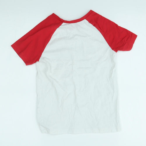 George Boys White   Basic T-Shirt Size 8-9 Years  - esports gaming league