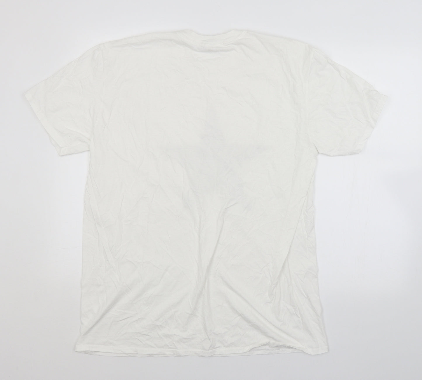 CAPSULE Mens White    T-Shirt Size XL