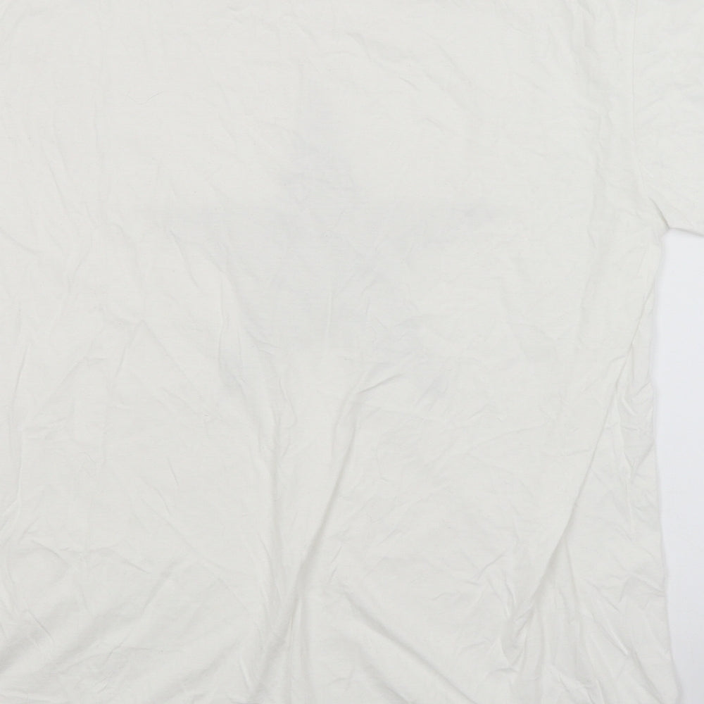 CAPSULE Mens White    T-Shirt Size XL