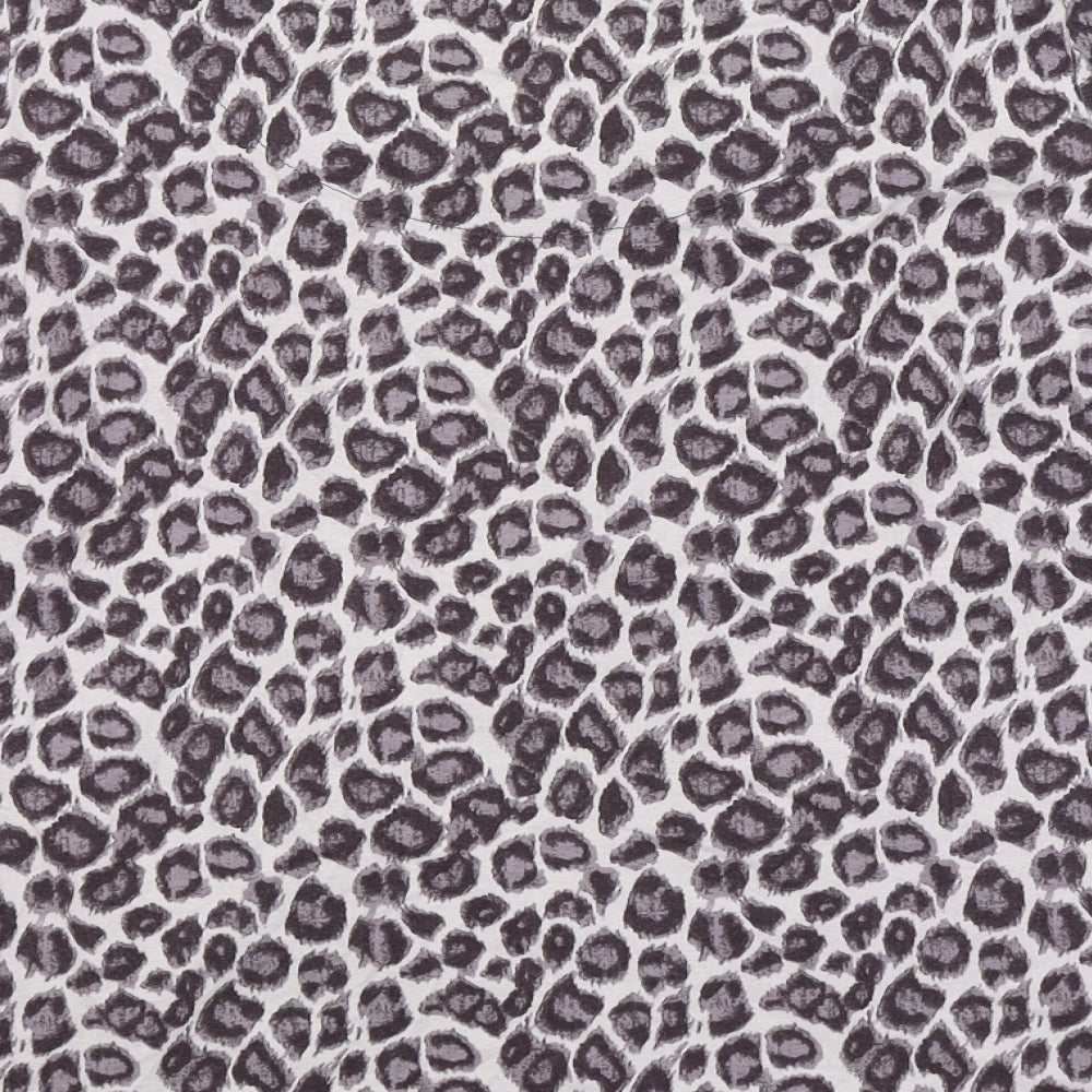 NEXT Womens Purple Animal Print  Basic Blouse Size 16