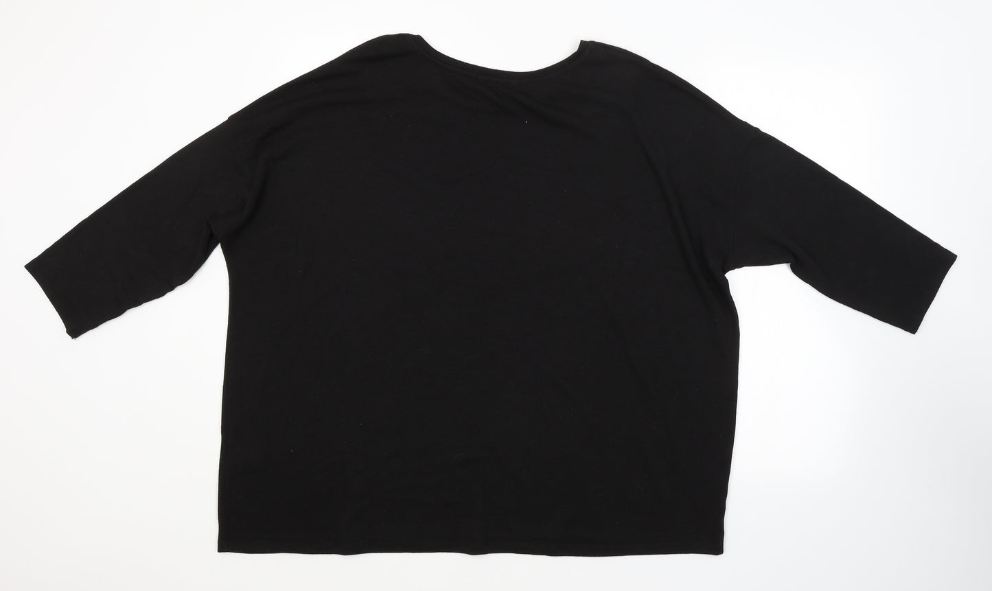 TU Womens Black   Basic Blouse Size 22
