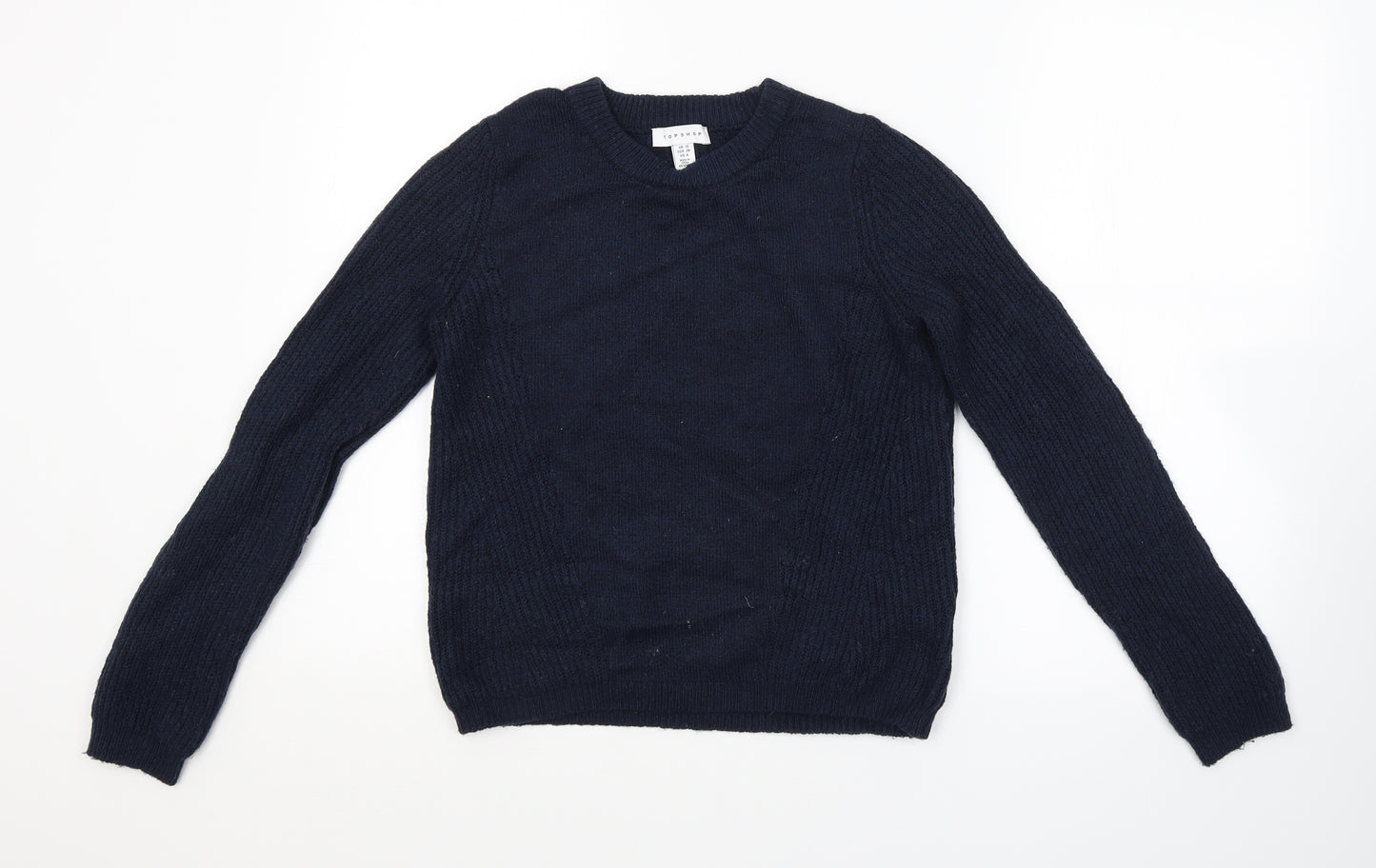 Topshop Womens Blue   Pullover Jumper Size 10