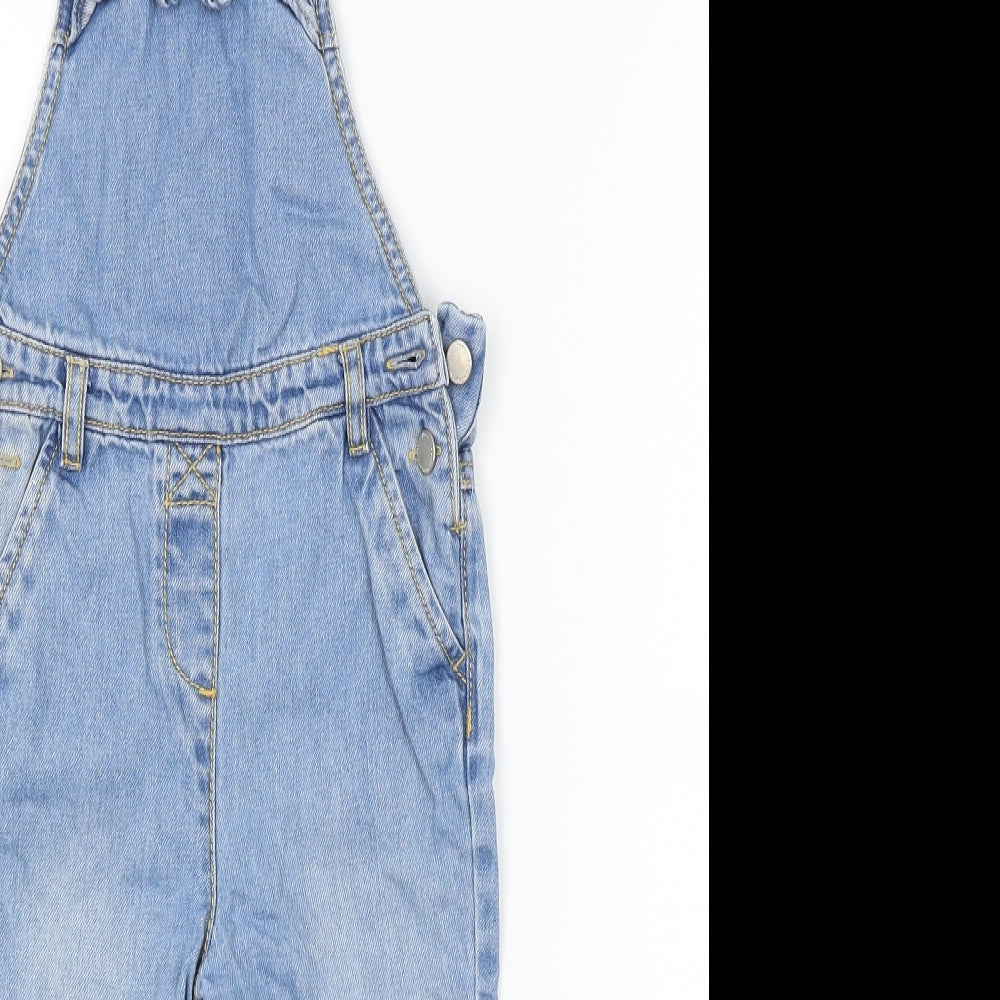 NEXT Girls Blue   Dungaree One-Piece Size 2-3 Years