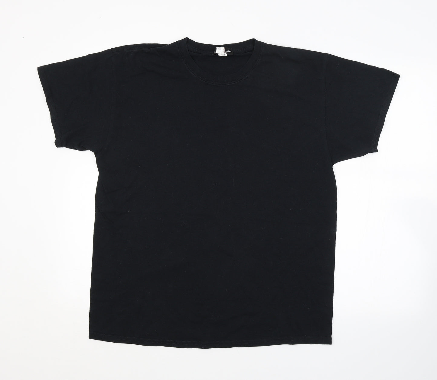 PRETTYLITTLETHING Womens Black   Basic T-Shirt Size M