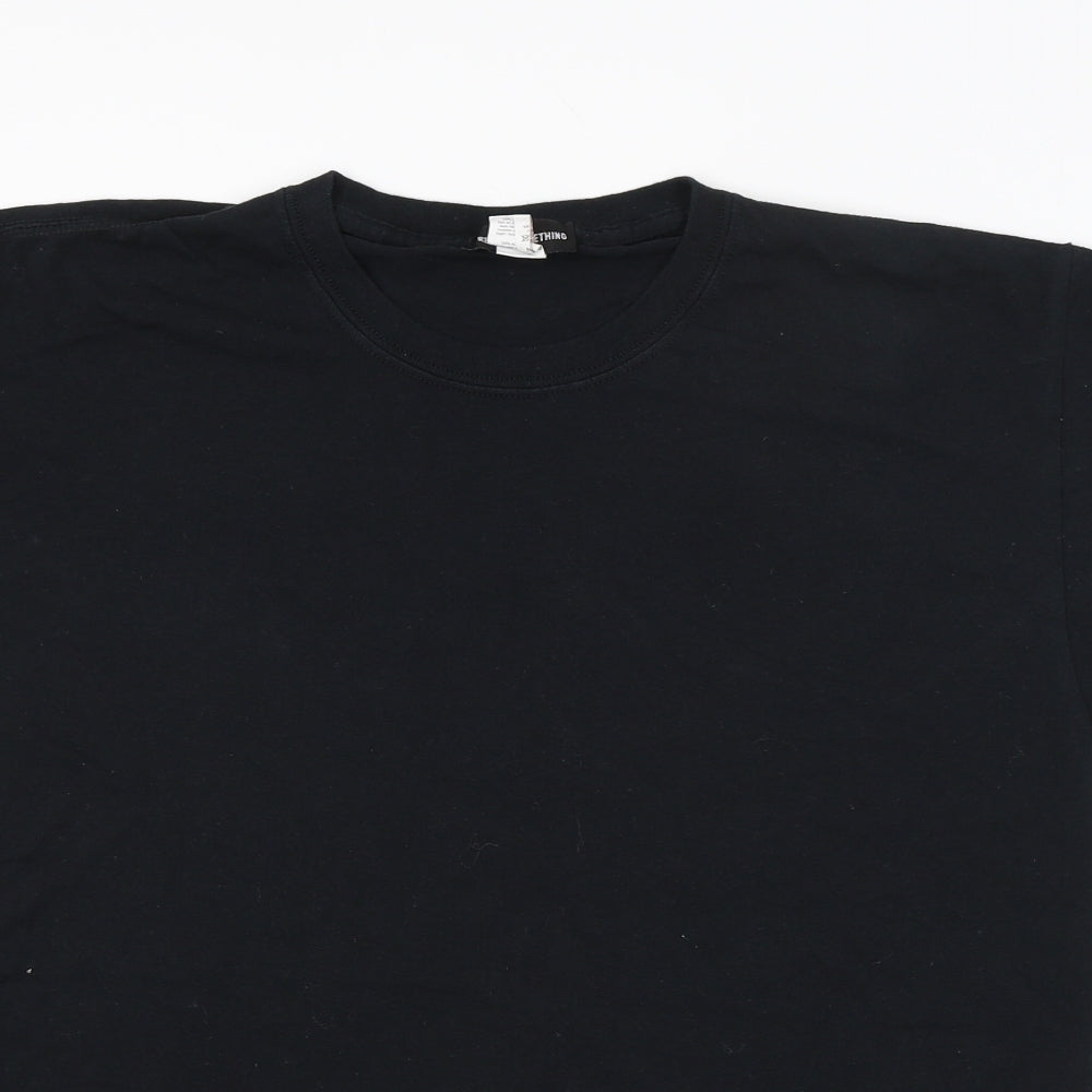 PRETTYLITTLETHING Womens Black   Basic T-Shirt Size M