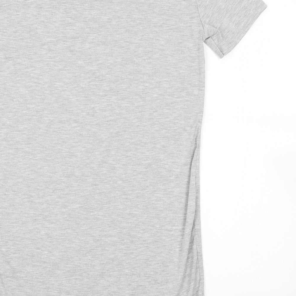 PRETTYLITTLETHING Womens Grey   T-Shirt Dress  Size 6