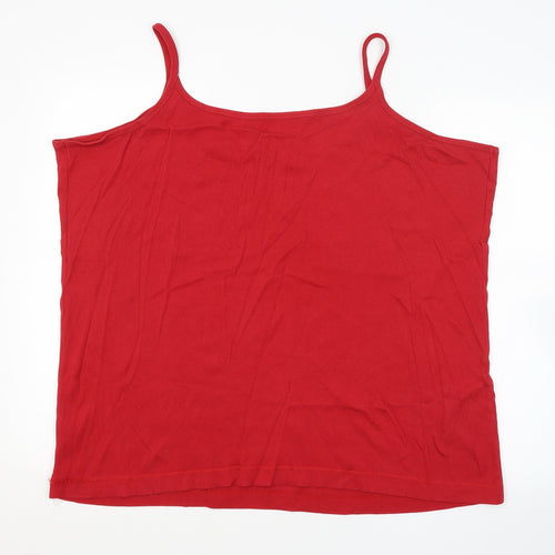 Glamorosa Womens Red   Basic Tank Size 30