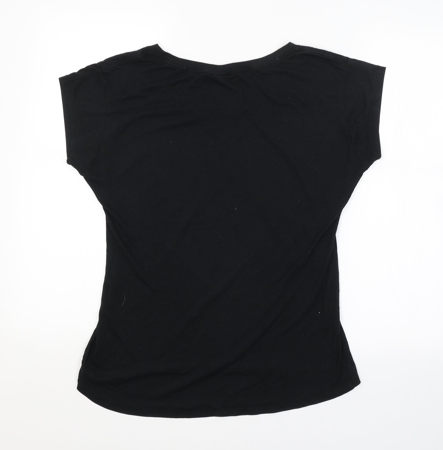 Nike Womens Black   Basic T-Shirt Size M