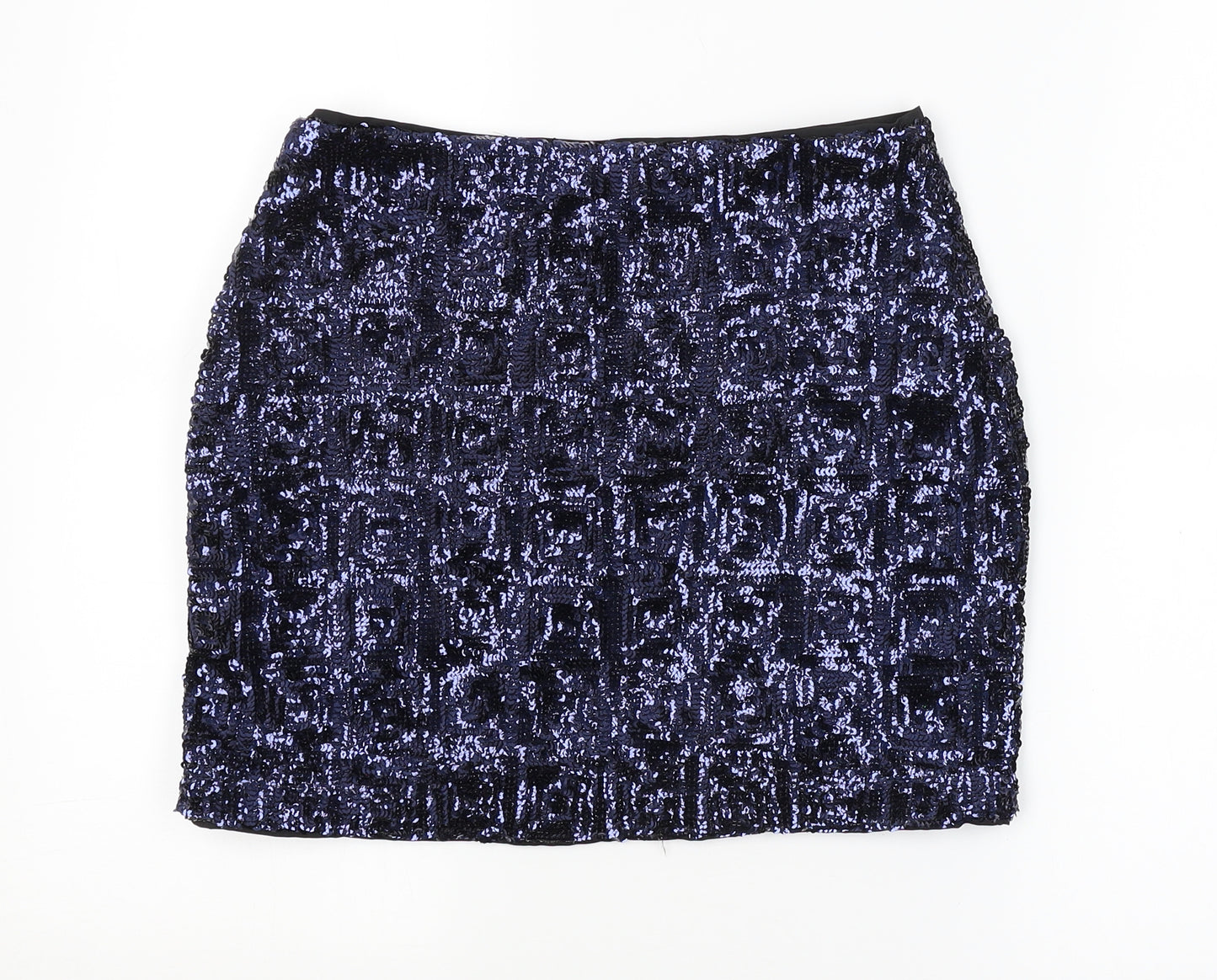 H&M Womens Blue   Straight & Pencil Skirt Size 8