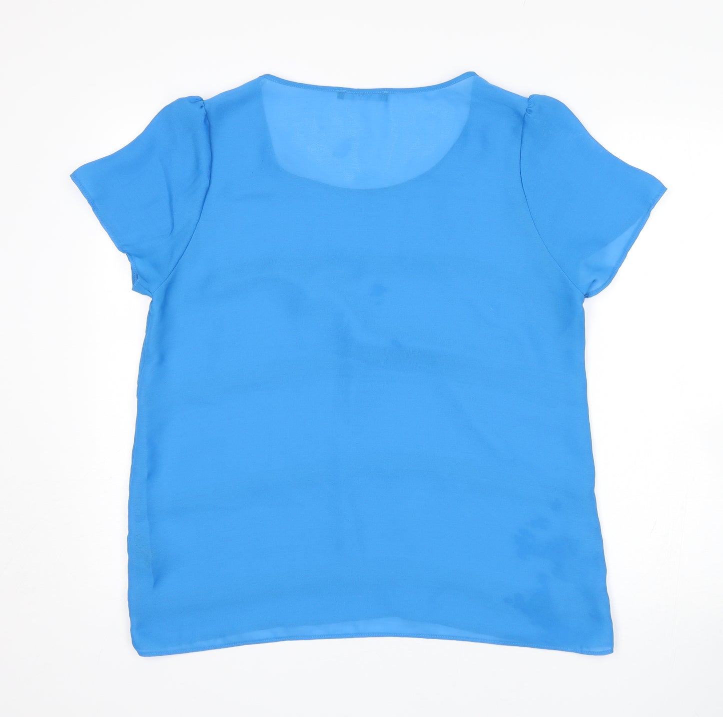 George Womens Blue   Basic Blouse Size 16