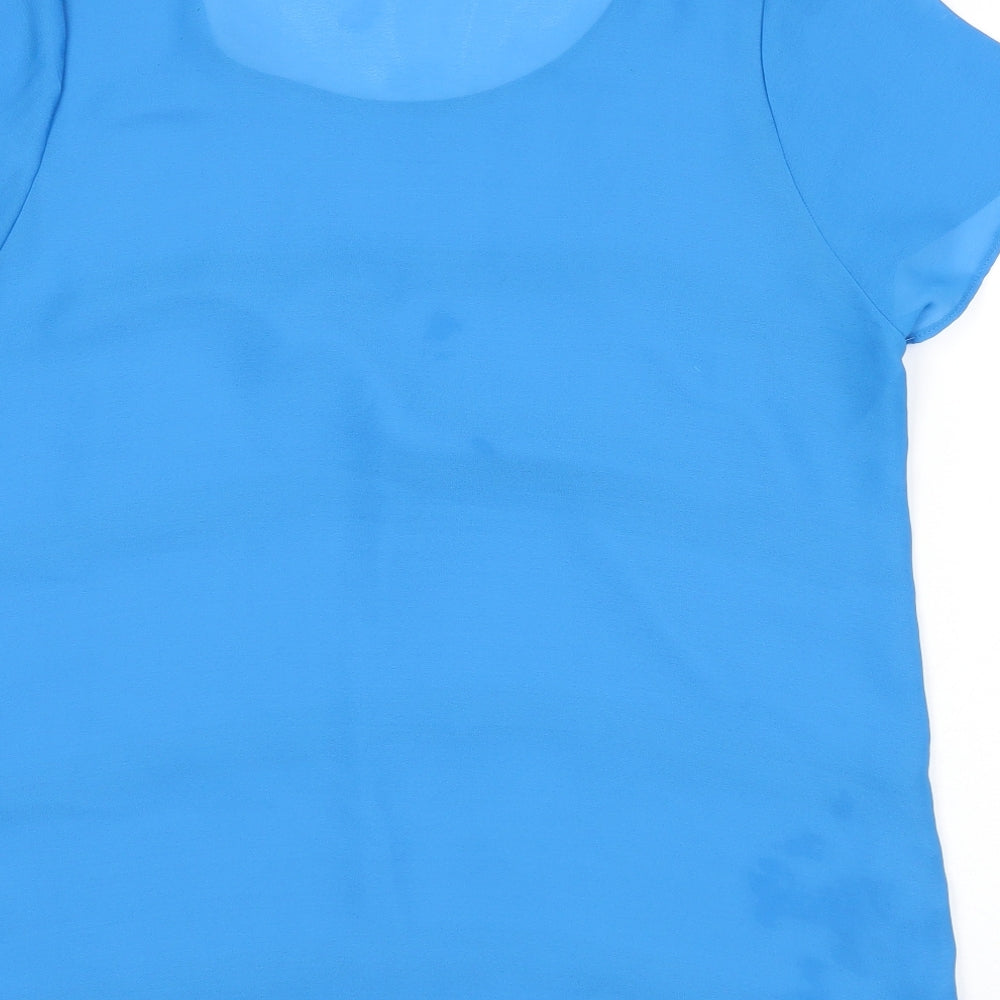George Womens Blue   Basic Blouse Size 16