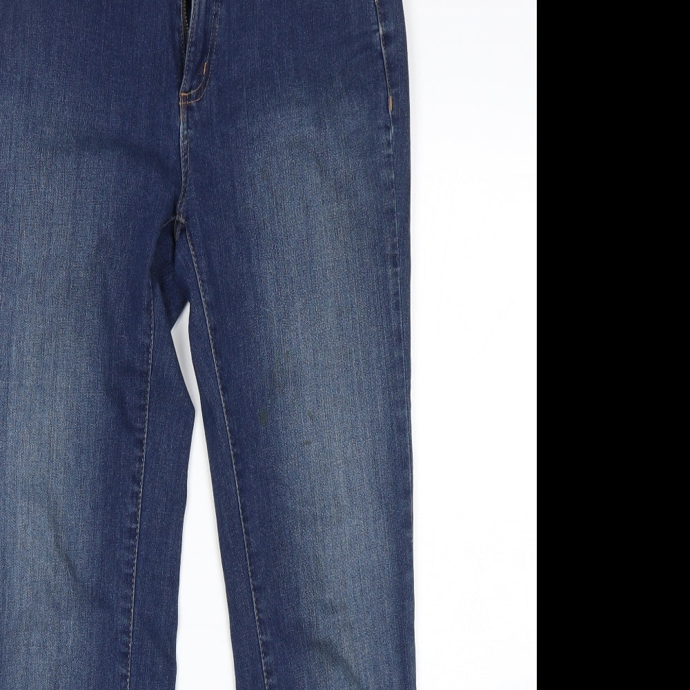 Per Una Womens Blue   Straight Jeans Size 8 L28 in