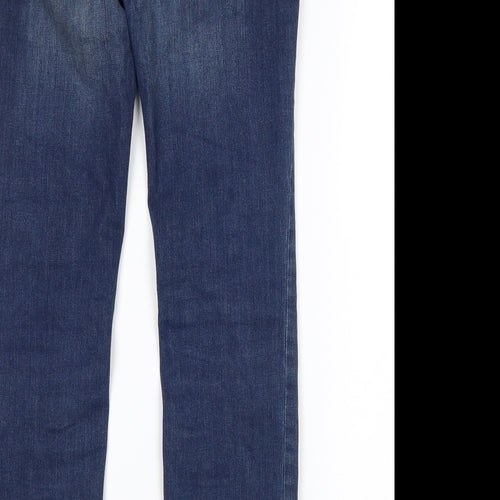 Per Una Womens Blue   Straight Jeans Size 8 L28 in