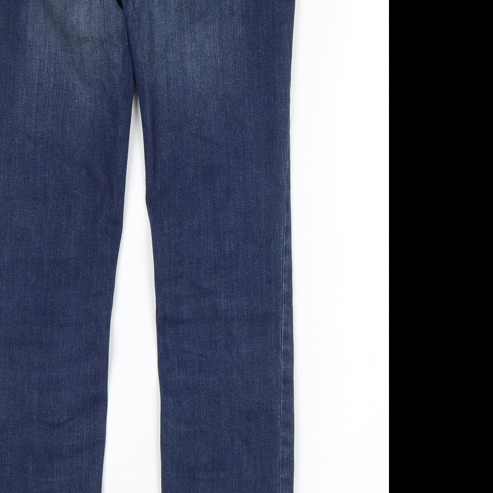 Per Una Womens Blue   Straight Jeans Size 8 L28 in
