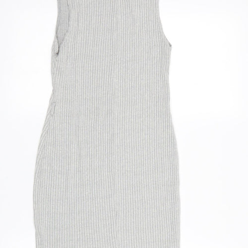 New Look Womens Grey   Jumper Dress  Size 14