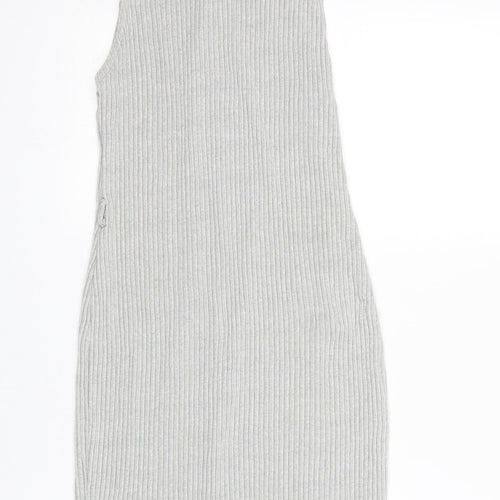 New Look Womens Grey   Jumper Dress  Size 14