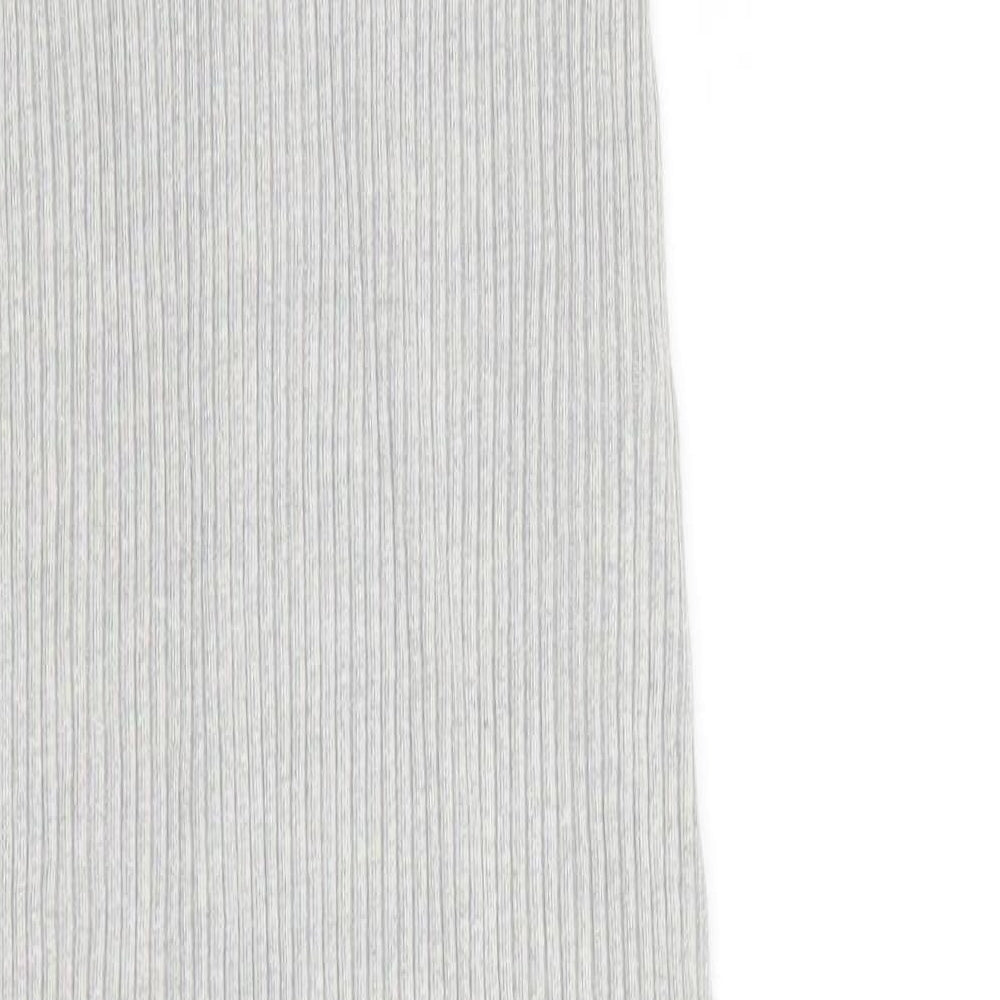 New Look Womens Grey   Jumper Dress  Size 14