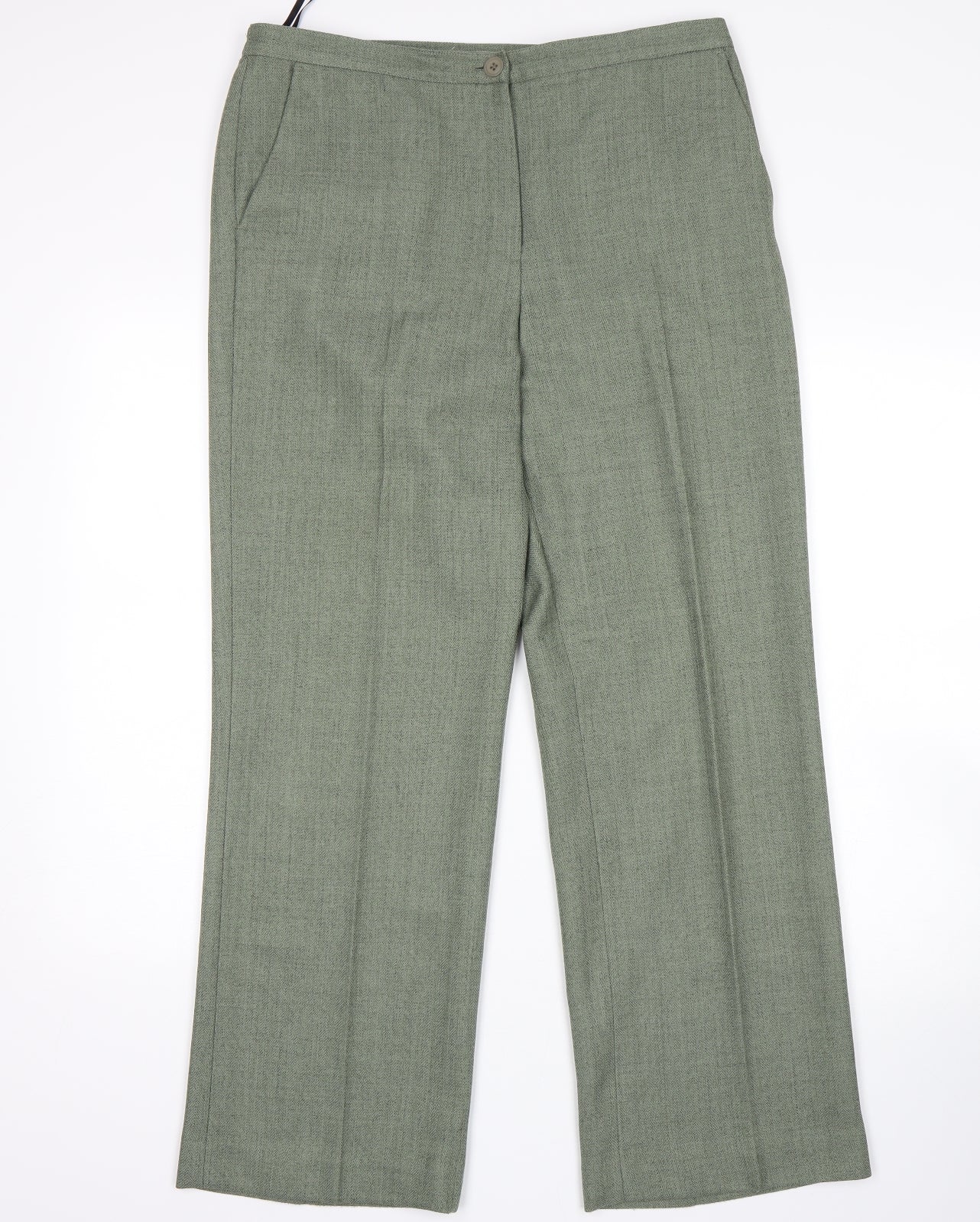 Debenhams Womens Green   Trousers  Size 14 L30 in
