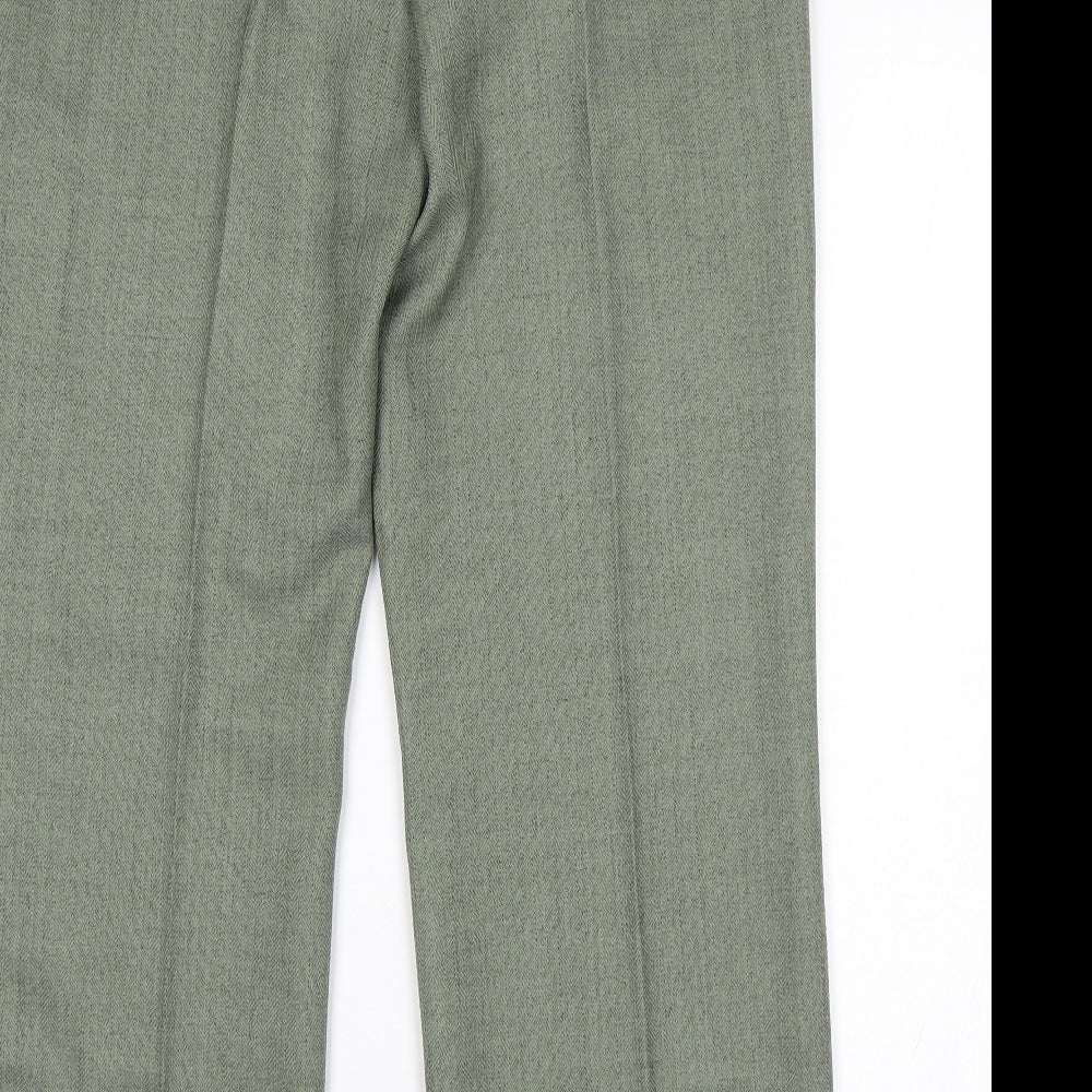 Debenhams Womens Green   Trousers  Size 14 L30 in