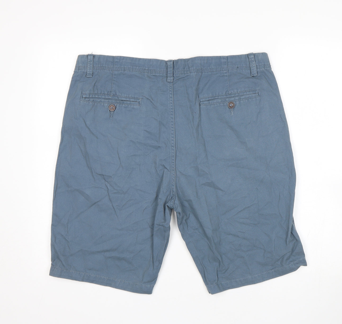 Pierre Cardin Mens Blue   Chino Shorts Size 38