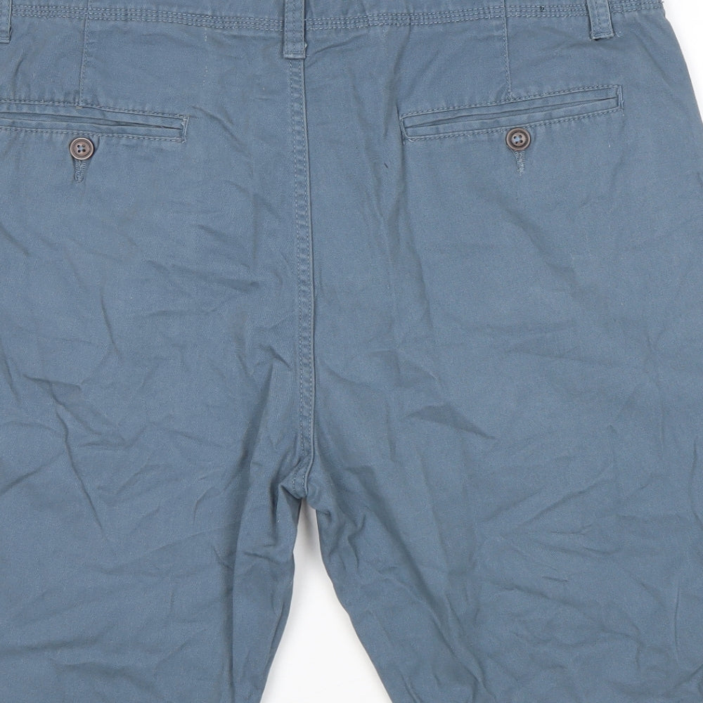 Pierre Cardin Mens Blue   Chino Shorts Size 38