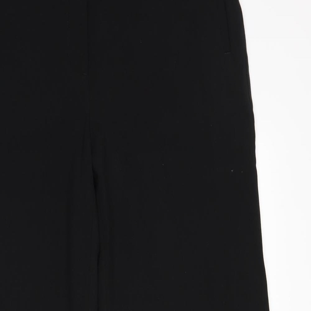 M&S Womens Black   Trousers  Size 16 L30 in