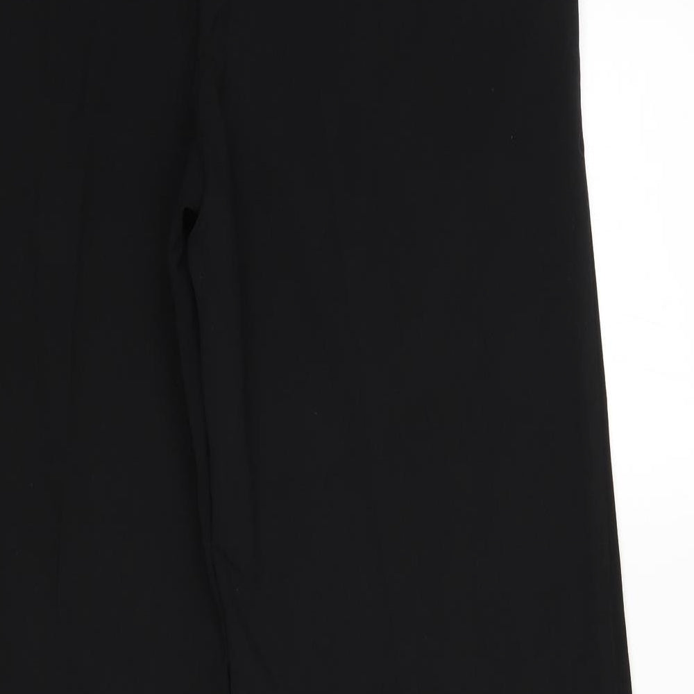 M&S Womens Black   Trousers  Size 16 L30 in
