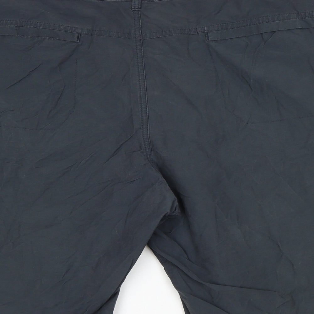 M&S Mens Blue   Cargo Shorts Size 44