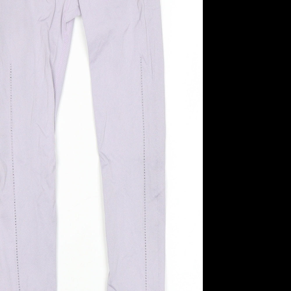 Primark Womens Purple   Compression Leggings Size XS L26 in