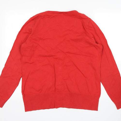 BPC Womens Red   Cardigan Jumper Size L