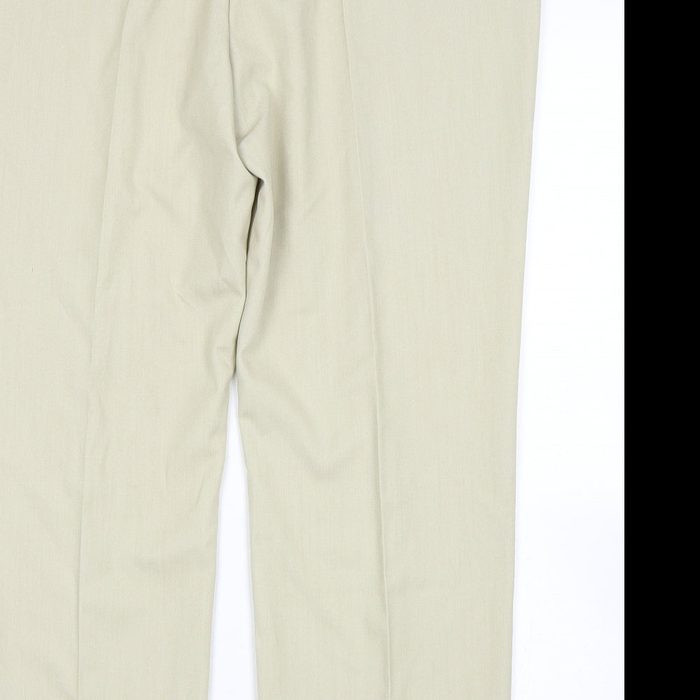 M&S Womens Beige   Trousers  Size 20 L27 in