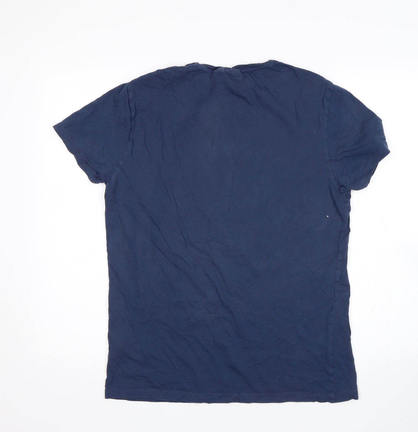 George Mens Blue    T-Shirt Size L  - Superman