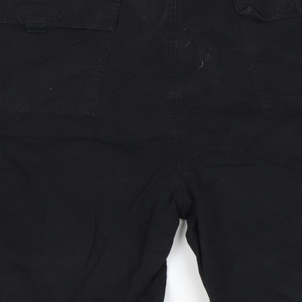 George Mens Black   Cargo Shorts Size 42