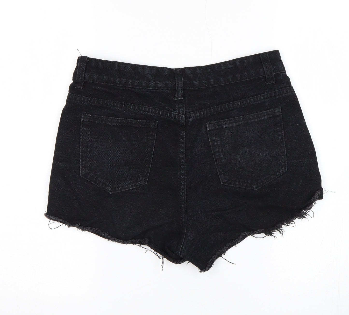 Preworn Womens Black   Cut-Off Shorts Size M