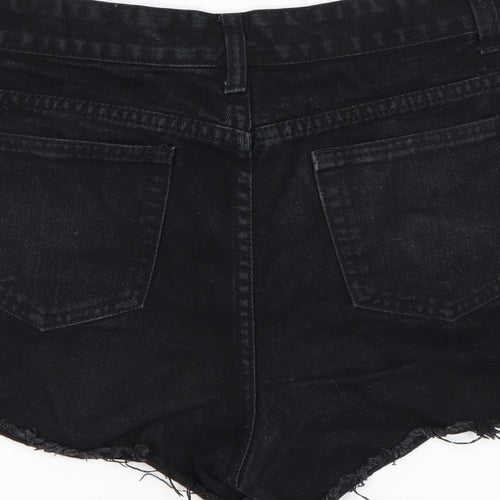 Preworn Womens Black   Cut-Off Shorts Size M