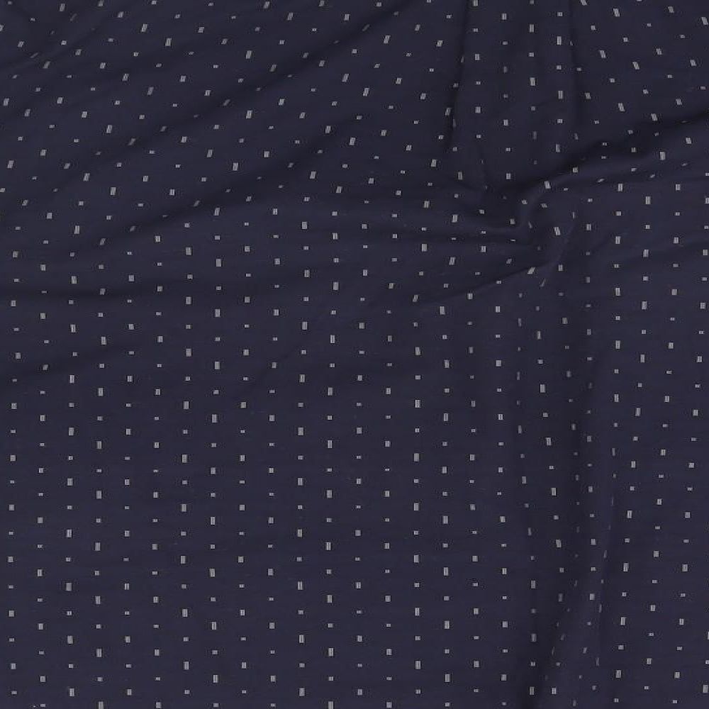Debenhams Mens Blue Geometric   Button-Up Size L