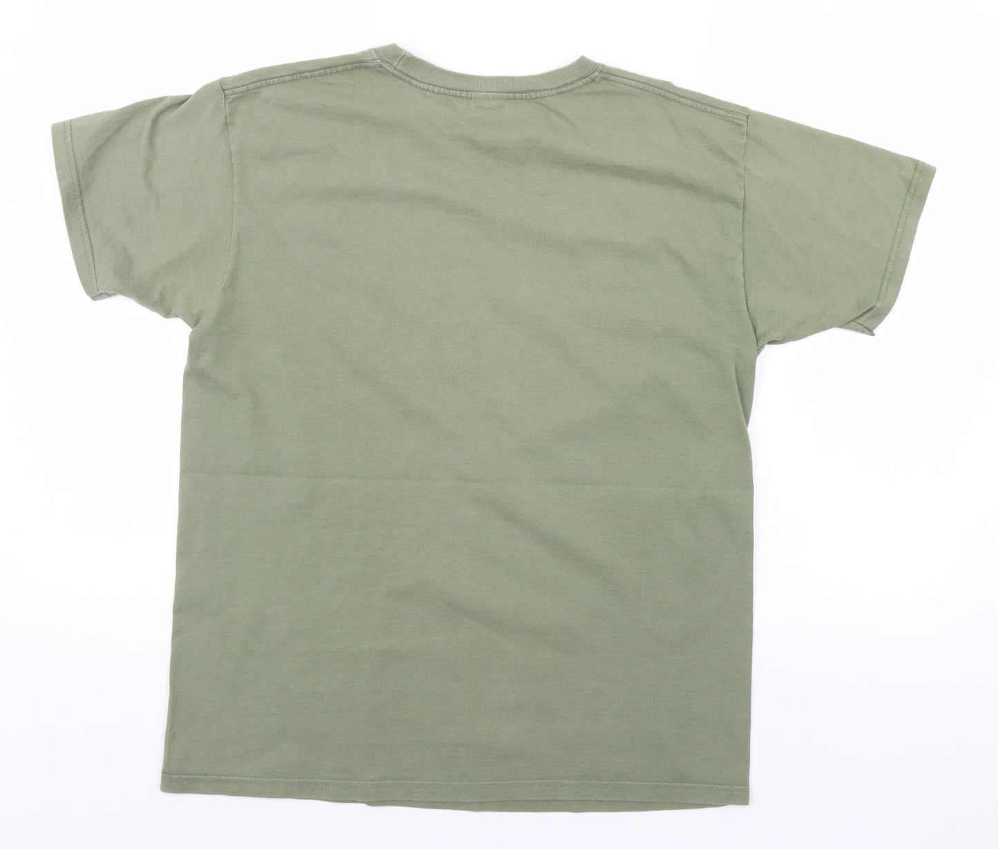 Fruit of the Loom Mens Green    T-Shirt Size M  - 1972