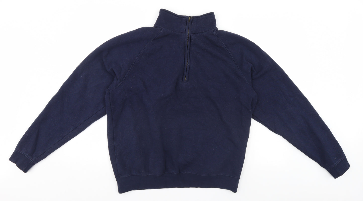 Fruit of the Loom Mens Blue   Pullover Jumper Size L