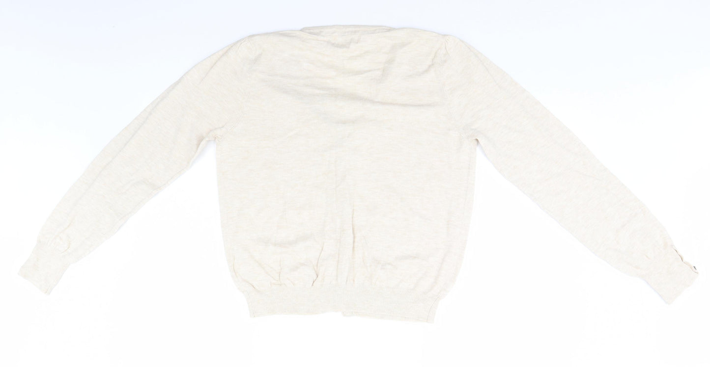 NEXT Womens Beige   Cardigan Jumper Size 16