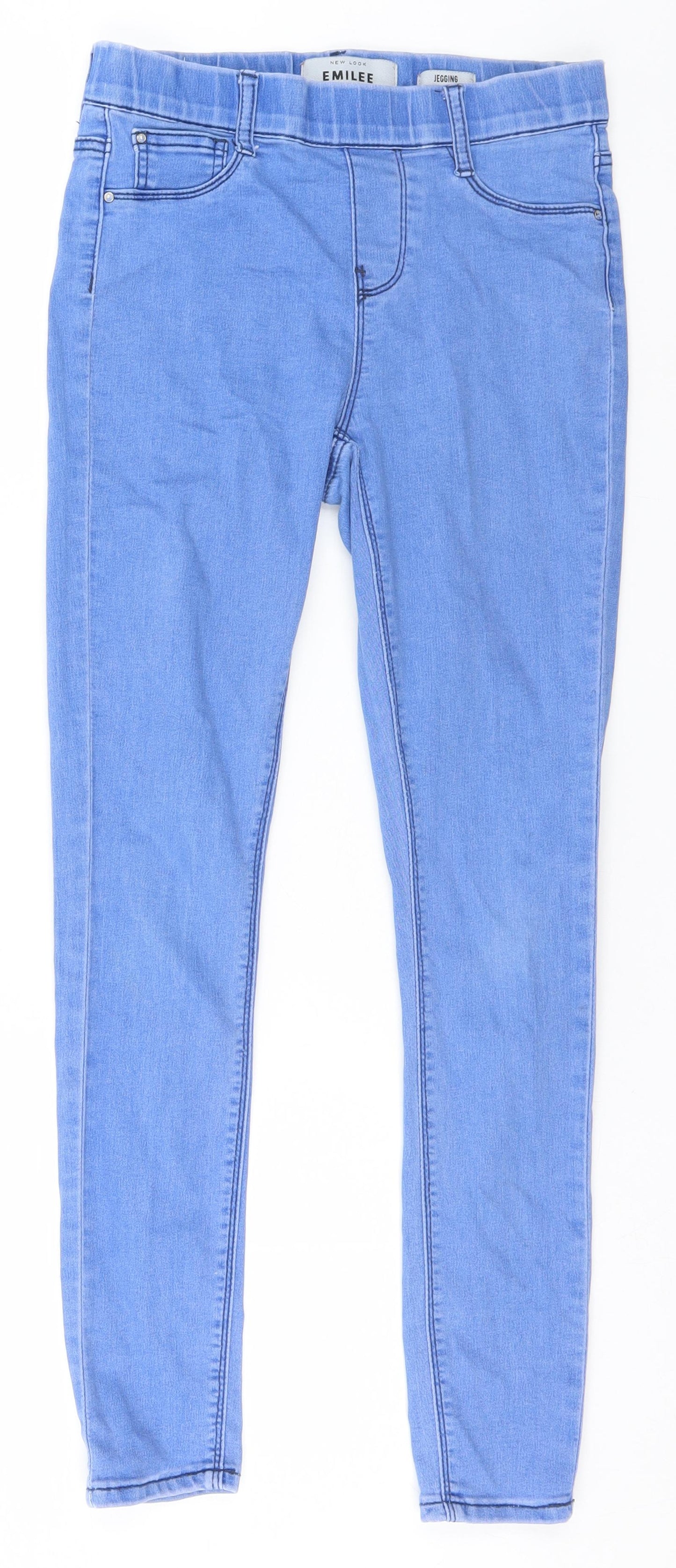 New Look Womens Blue   Jegging Jeans Size 10 L26 in