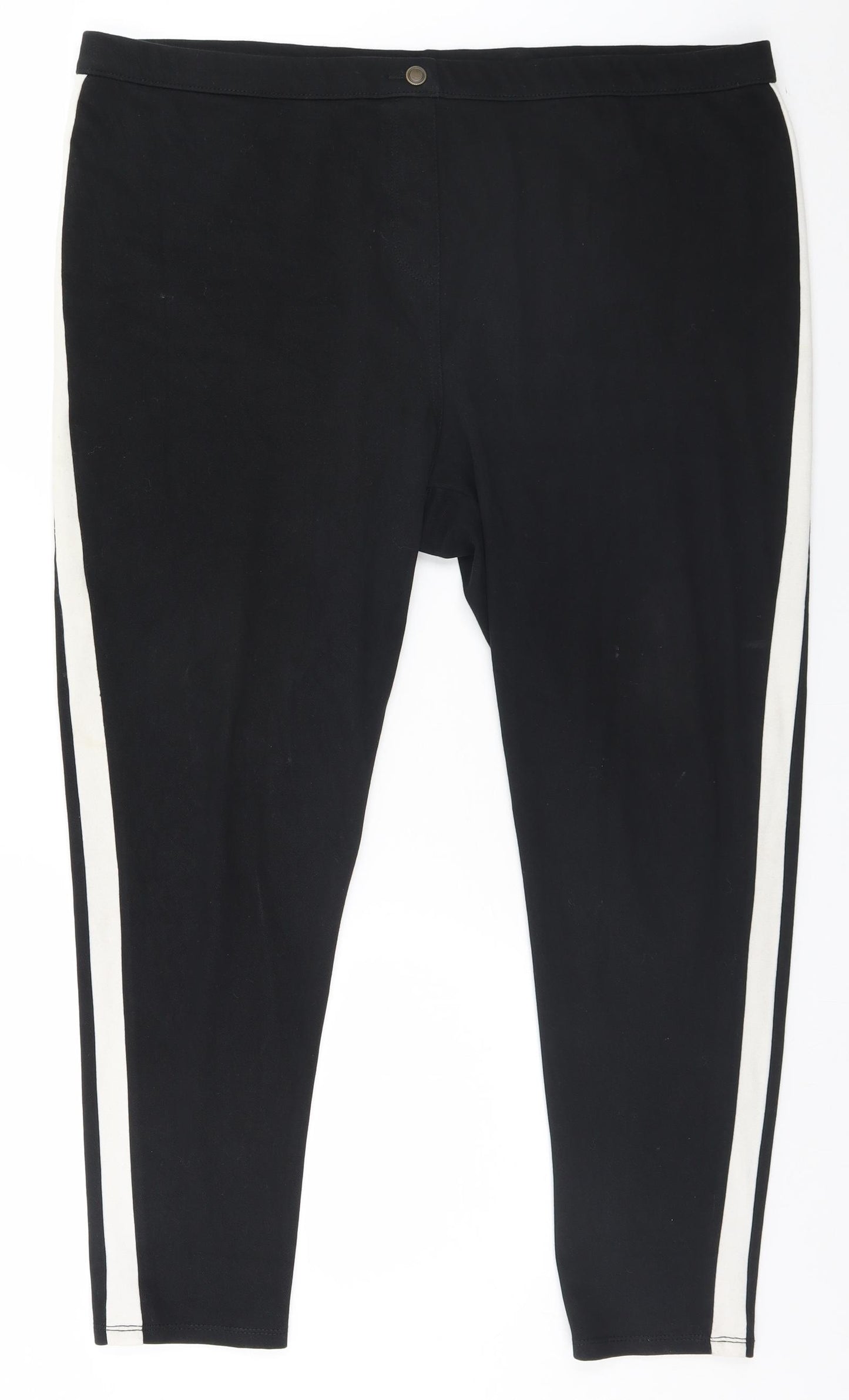 Bonmarché Womens Black   Trousers  Size 24 L26 in