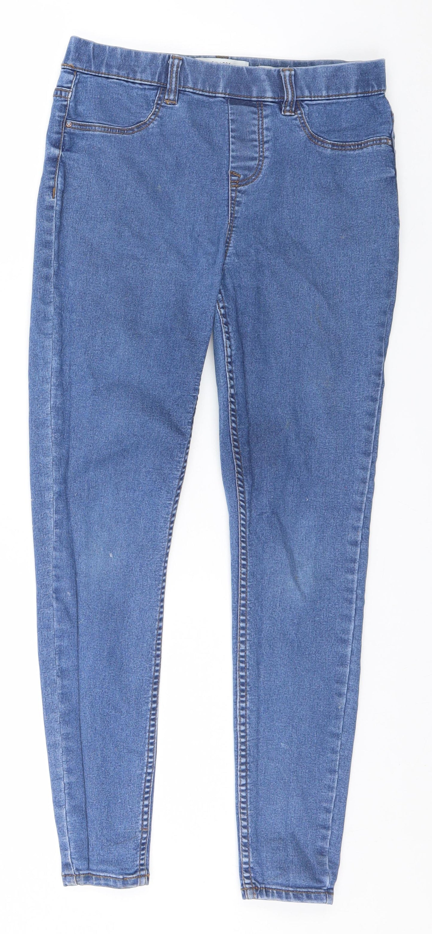 New Look Womens Blue   Jegging Jeans Size 10 L25 in