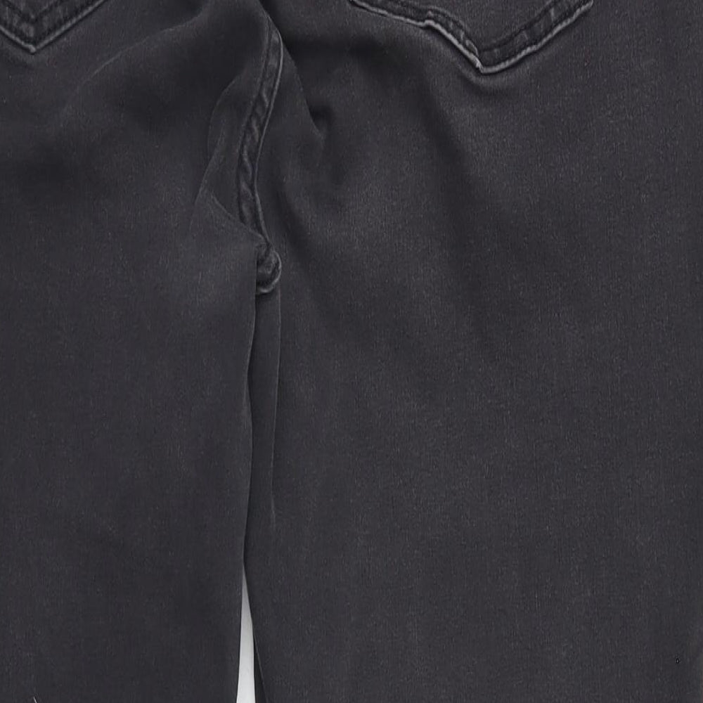 Nutmeg Womens Black   Straight Jeans Size 18 L24 in